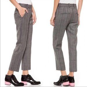 3.1 Phillip Lim Wool Glen Plaid Pencil Pants Size 10 Trousers EUC
